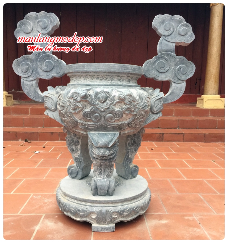lư hương đá đẹp