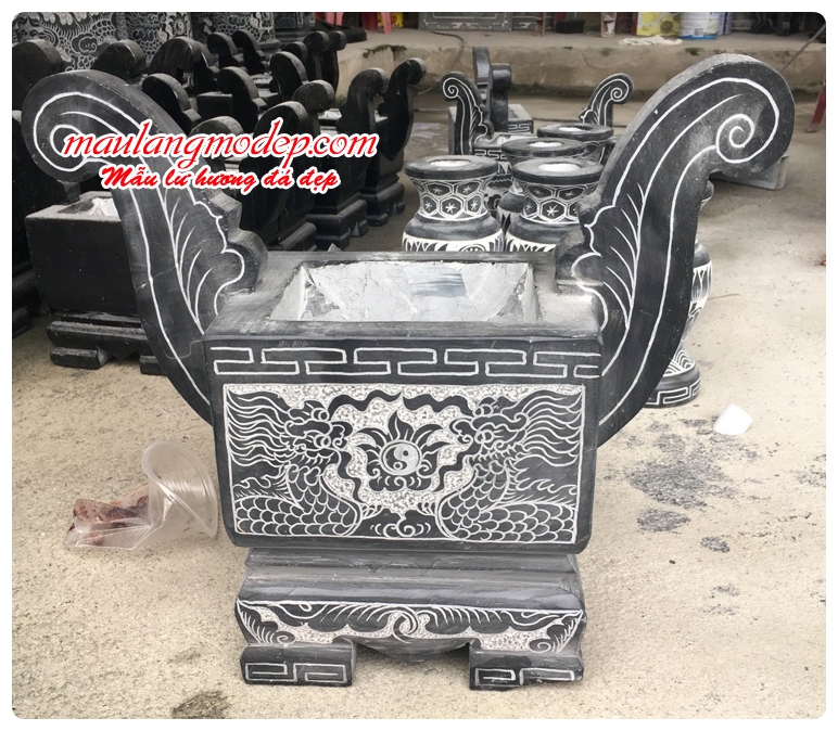 lư hương đá đẹp